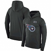 Men's Tennessee Titans Anthracite Nike Crucial Catch Performance Hoodie,baseball caps,new era cap wholesale,wholesale hats